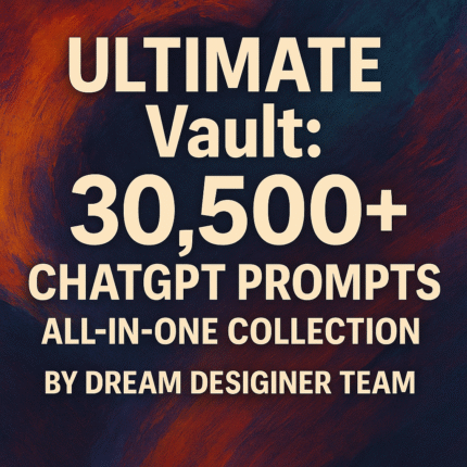 30,500+ ChatGPT Prompts